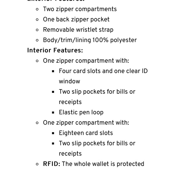 LUG AZALEA PINK 💖Splits XL Wristlet New in Package (Regular $55) - Picture 5 of 5